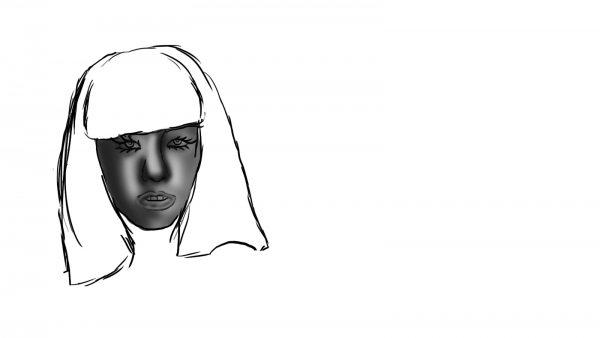 Creation of Lady GaGa: Step 6